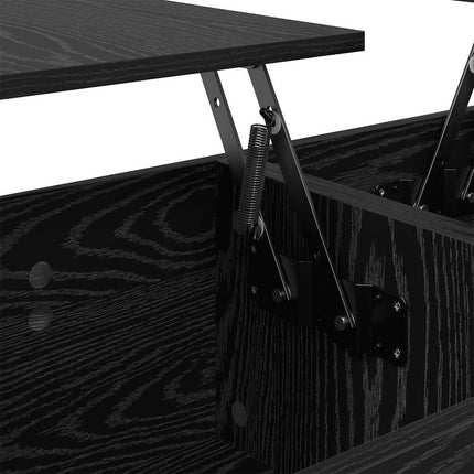 Kaffeebord Svart Ek 102 x 50,5 x 46,5 cm Konstruerat trä