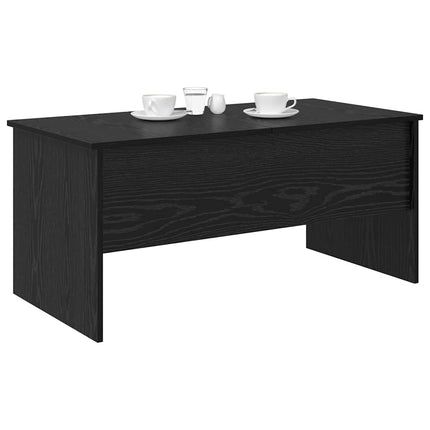 Kaffeebord Svart Ek 102 x 50,5 x 46,5 cm Konstruerat trä