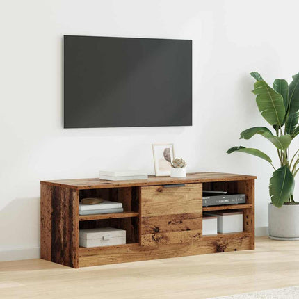TV-skåp Gammalt trä 102 x 35 x 36,5 cm Konstruerat trä