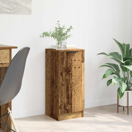 Sideboard Gammalt trä 30 x 30 x 70 cm Konstruerat trä