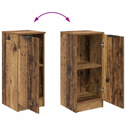 Sideboard Gammalt trä 30 x 30 x 70 cm Konstruerat trä
