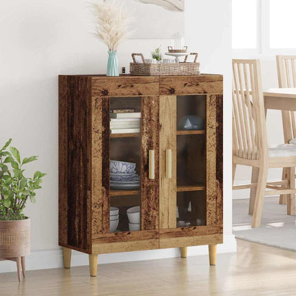 Sideboard Gammalt trä 69,5 x 34 x 90 cm Konstruerat trä