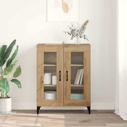 Sideboard Artisan Ek 69,5 x 34 x 90 cm Konstruerat trä och järn