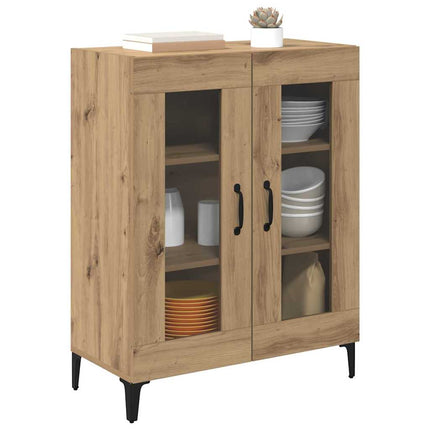 Sideboard Artisan Ek 69,5 x 34 x 90 cm Konstruerat trä och järn