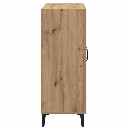 Sideboard Artisan Ek 69,5 x 34 x 90 cm Konstruerat trä och järn