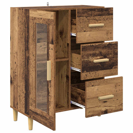 Sideboard Gammalt trä 69,5 x 34 x 90 cm Konstruerat trä