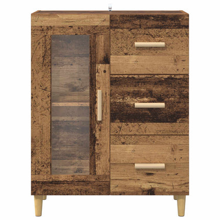 Sideboard Gammalt trä 69,5 x 34 x 90 cm Konstruerat trä