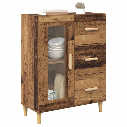 Sideboard Gammalt trä 69,5 x 34 x 90 cm Konstruerat trä