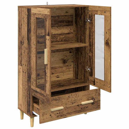 Skåp Gammalt trä 70 x 31 x 115 cm Konstruerat trä