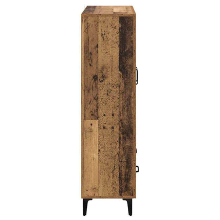 Skåp Gammalt trä 70 x 31 x 115 cm Konstruerat trä och järn