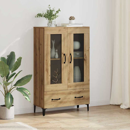 Skåp Artisan Ek 70 x 31 x 115 cm Konstruerat trä och järn
