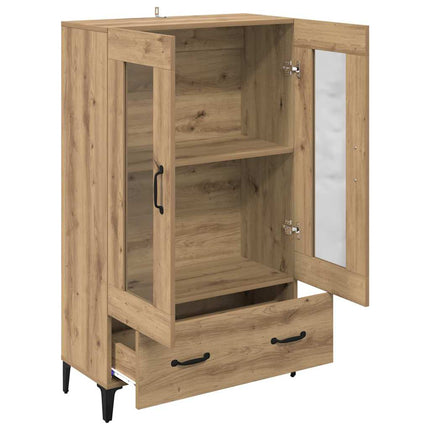 Skåp Artisan Ek 70 x 31 x 115 cm Konstruerat trä och järn