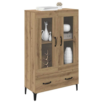 Skåp Artisan Ek 70 x 31 x 115 cm Konstruerat trä och järn