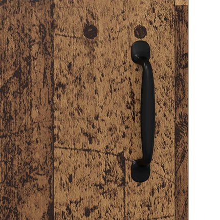 Sideboard Gammalt trä 34,5 x 34 x 90 cm Konstruerat trä