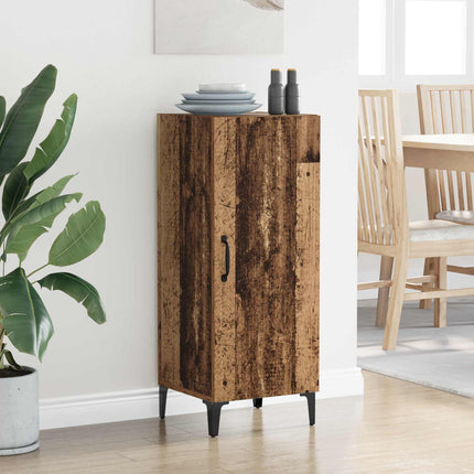 Sideboard Gammalt trä 34,5 x 34 x 90 cm Konstruerat trä
