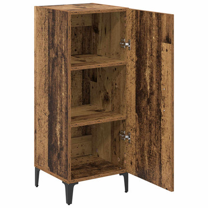 Sideboard Gammalt trä 34,5 x 34 x 90 cm Konstruerat trä