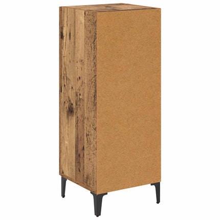 Sideboard Gammalt trä 34,5 x 34 x 90 cm Konstruerat trä