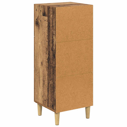 Sideboard Gammalt trä 34.5 x 34 x 90 cm Konstruerat trä