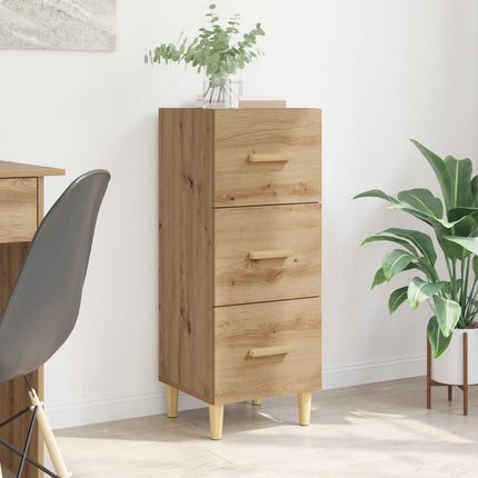 Sideboard artisan ek 34.5 x 34 x 90 cm Konstruerat trä
