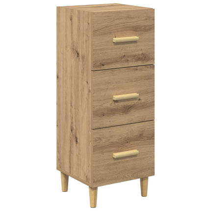 Sideboard artisan ek 34.5 x 34 x 90 cm Konstruerat trä