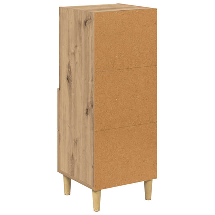 Sideboard med låda artisan ek 34 x 34,5 x 90 cm Konstruerat trä