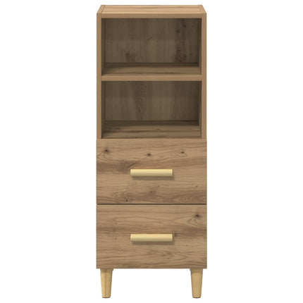 Sideboard med låda artisan ek 34 x 34,5 x 90 cm Konstruerat trä