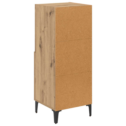Sideboard artisan ek 34 x 34.5 x 90 cm Konstruerat trä