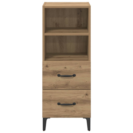 Sideboard artisan ek 34 x 34.5 x 90 cm Konstruerat trä