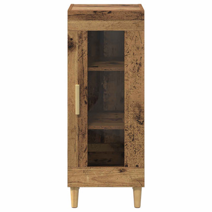 Sideboard Gammalt trä 34.5 x 32.5 x 90 cm Konstruerat trä