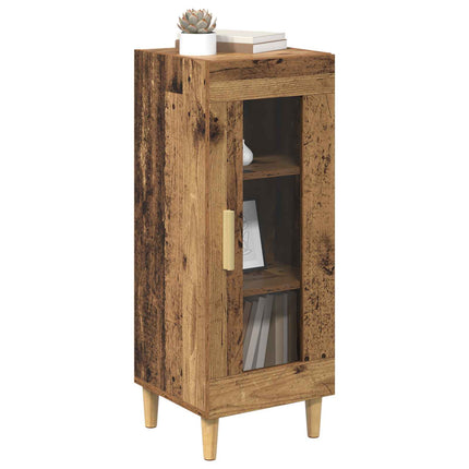 Sideboard Gammalt trä 34.5 x 32.5 x 90 cm Konstruerat trä