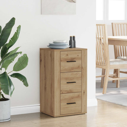Sideboard med låda Artisan Ek 40 x 33 x 70 cm Konstruerat trä