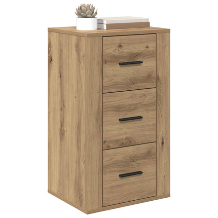 Sideboard med låda Artisan Ek 40 x 33 x 70 cm Konstruerat trä