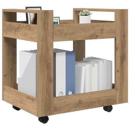 Bordsvagn Artisan Ek 60 x 45 x 60 cm Konstruerat trä