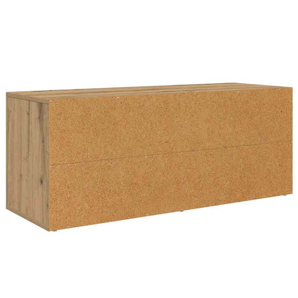TV-skåp med låda Artisan Ek 100 x 35 x 40 cm Konstruerat trä