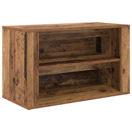 Skoställ 75 x 35 x 45 cm Konstruerat trä Gammalt trä