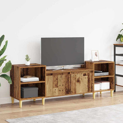 TV-skåp Gammalt trä 160 x 35 x 55 cm Konstruerat trä