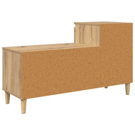Skoskåp med låda Artisan Ek 102 x 36 x 60 cm Konstruerat trä