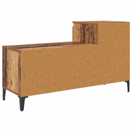 Skoskåp 102 x 36 x 60 cm Konstruerat trä Gammalt trä
