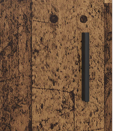 Sideboard Gammalt trä 80 x 30 x 60 cm Konstruerat trä