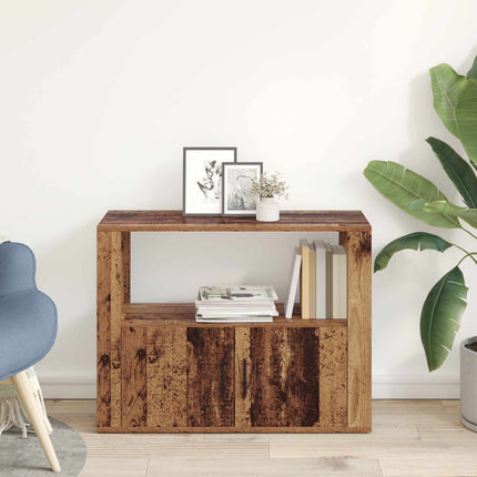 Sideboard Gammalt trä 80 x 30 x 60 cm Konstruerat trä