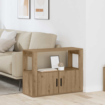 Sideboard artisan ek 80 x 30 x 60 cm Konstruerat trä