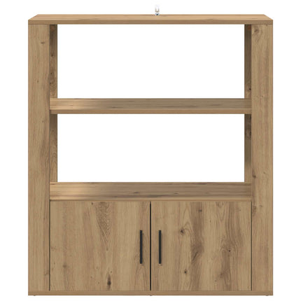 Sideboard artisan ek 30 x 80 x 90 cm Konstruerat trä