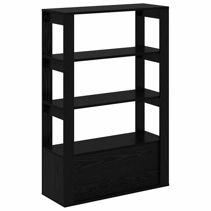 Sideboard Svart ek 30 x 80 x 119.5 cm Konstruerat trä