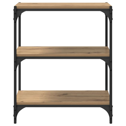 Bokskåp artisan ek 60 x 33 x 70,5 cm Konstruerat trä och järn