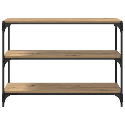 Bokskåp artisan ek 100 x 33 x 70,5 cm Konstruerat trä och järn
