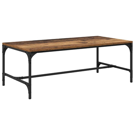 Kaffeebord Gammalt trä 100 x 50 x 35 cm Konstruerat trä