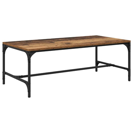 Kaffeebord Gammalt trä 100 x 50 x 35 cm Konstruerat trä