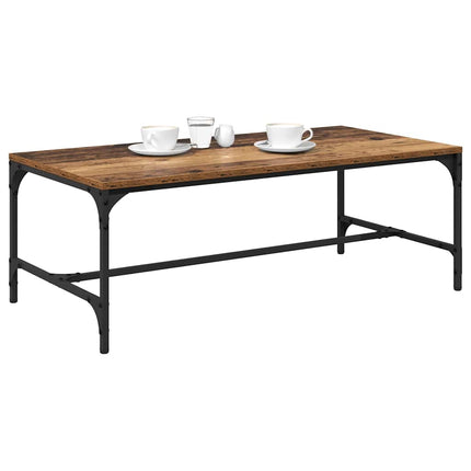 Kaffeebord Gammalt trä 100 x 50 x 35 cm Konstruerat trä