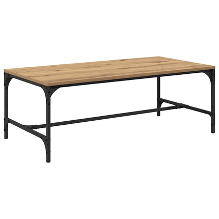 Kaffeebord Artisan Ek 100 x 50 x 35 cm Konstruerat trä