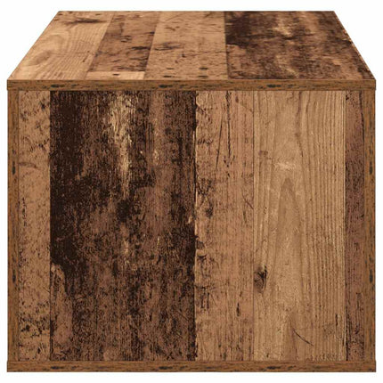 Kaffeebord Gammalt trä 80 x 50 x 40 cm Konstruerat trä